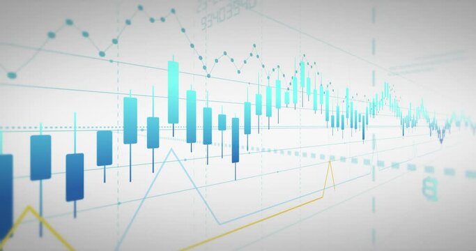 Trade Statistics, business, Data infographics, animation of a set of design trade, business and market data analysis and reports
