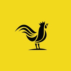 vector chicken illustration