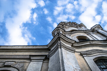 Church tower and sky
