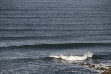 Morning at the beach of Azkorri, Getxo