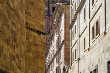 Fototapeta na wymiar Architecture in Salamanca, Spain
