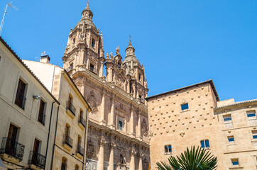 Fototapeta na wymiar Architecture in Salamanca, Spain