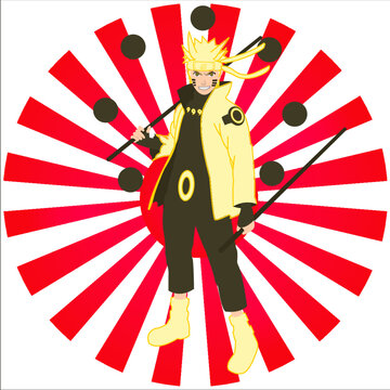 Naruto Imagens de Stock de Arte Vetorial