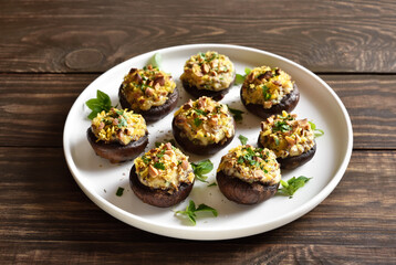 Stuffed mushrooms