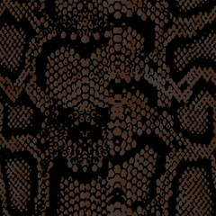Full Seamless Snake Animal Skin Texture Pattern Vector. Snake leather design for textile fabric print. Snake leather pattern for bag, shoes, tight, dress and fabric printing.