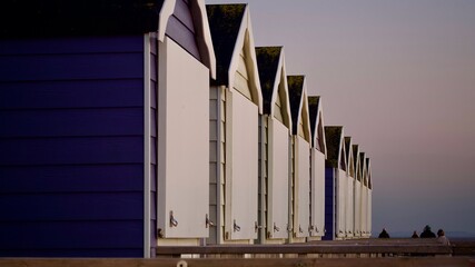 Obraz premium Beach Huts 