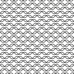 Seamless decorative intersecting curve pattern background
