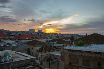 Obraz premium Cityscape photo for old Nazareth in 2021