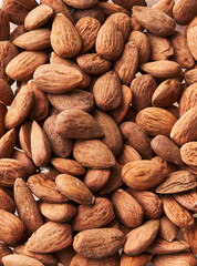  Bunch of delicious almonds texture