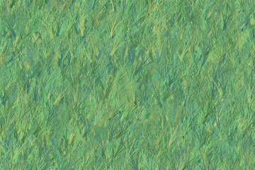 Zielone, trawiaste, abstrakcyjne tło.