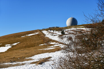 Blick von der Wasserkuppe in die hessische Rhön