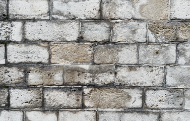  Stone brick wall surface background