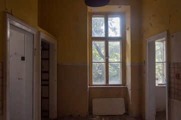 Old abandoned villa in Bratislava; Slovakia