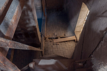 Old abandoned villa in Bratislava; Slovakia