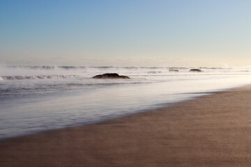 beach at sunset