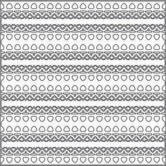 
Vector ethnic pattern with symmetrical elements . Repeating geometric tiles from striped elements.Monochrome texture.Black and 
white pattern for wallpapers and backgrounds.