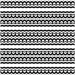 Seamless ethnic pattern color black and white.Can be used in fabric design for clothes, accessories; decorative paper, wrapping, background, wallpaper, Vector illustration.
