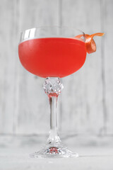 Glass of Old Friend Cocktail