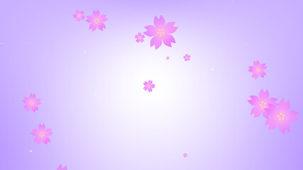 花が舞う背景
Background with flowers