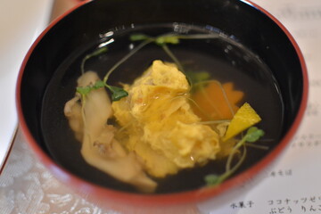 卵のお吸い物