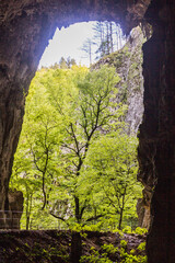 Entrance of Skocjanske jame (Skocjan Caves), Slovenia