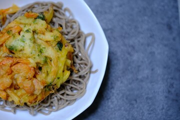 かき揚げ蕎麦