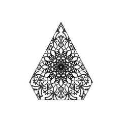 Mandala vector element round ornament decoration