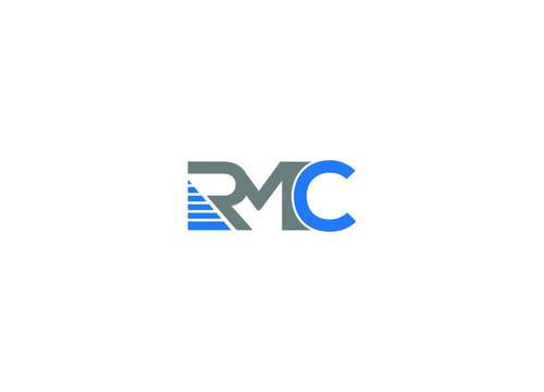 RMC letter Logo Design with Creative Modern vector icon emblem
