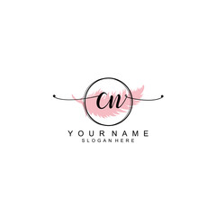 CN initial  Luxury logo design collection