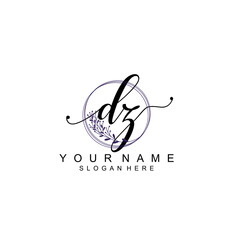 DZ initial  Luxury logo design collection