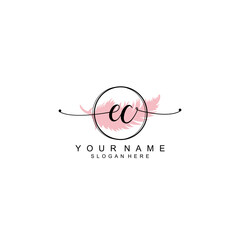 EC initial  Luxury logo design collection