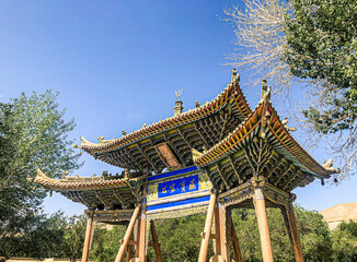 Site of the Mogao Grottoes in Dunhuang City