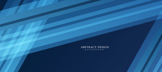 Abstract illustration.Abstract bright blue color strip pattern luxury dark blue