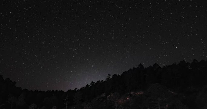 Timelapse Estrellas Fuji Rancho Santa Isabel