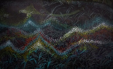 flick the Abstract  oil  color Background colorful mix colors  , beautiful bright colors