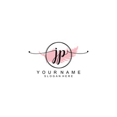 JP initial Luxury logo design collection