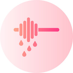 Obraz premium honey gradient icon