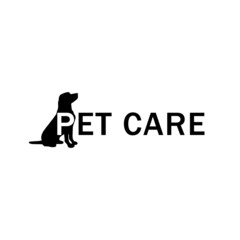 Pet care sign icon isolated on white background