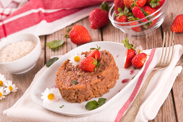 Strawberry risotto.