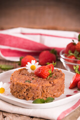Strawberry risotto.