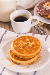 Honey Pancakes.