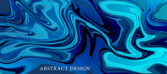 Obraz premium Turquoise blue abstract background in the technique of fluid art. liquid art patterns. original art. abstract, overview, sari, ocean, ocean, texture, backdrop, marble