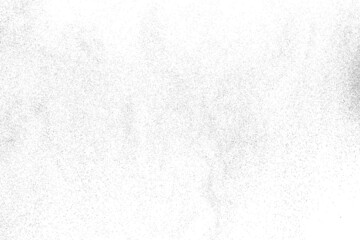 Distressed black texture. Dark grainy texture on white background. Dust overlay textured. Grain noise particles. Rusted white effect. Grunge design elements. Vector illustration, EPS 10.