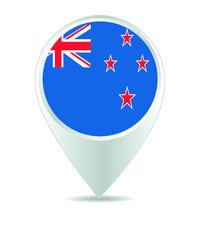 Location Icon for New Zealand