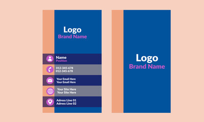 Business Card Template Design