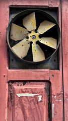 old turbine, vintage