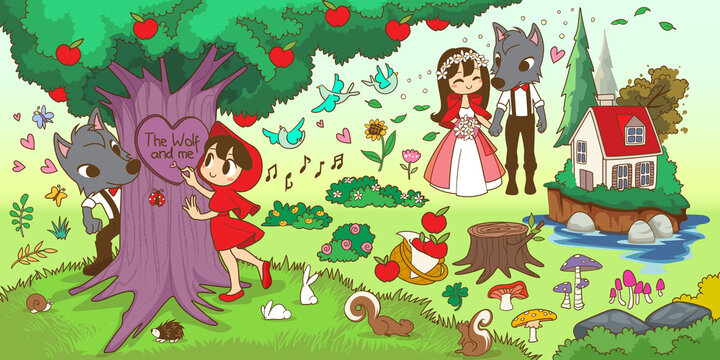 the little red riding hood wedding