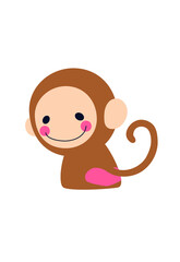 サルのイラスト