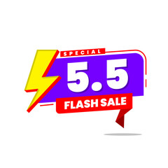 Flash Sales 5.5 Promotion Banner Template