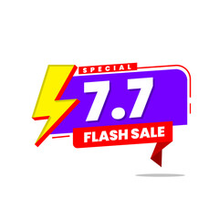 Flash Sales 7.7 Promotion Banner Template